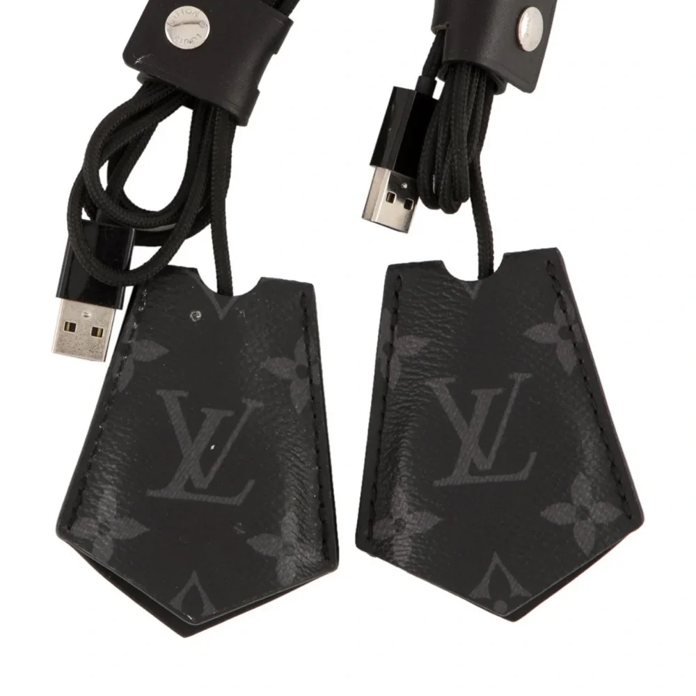 Louis Vuitton Black USB Charging Cable